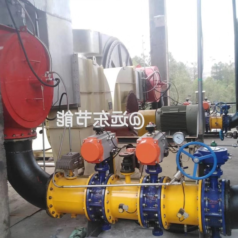 三台1200万大卡黄磷尾气低氮机一次通过验收