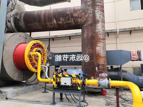超低氮热风炉一次调试成功